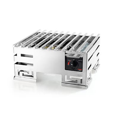 Rosseto SK033 Mini-Chef S/S Buffet Warmer with Grill Top
