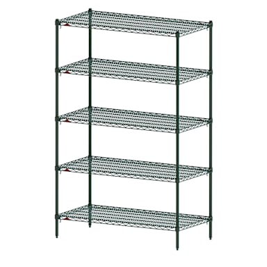 Metro 5A357K3 Super Adjustable Super Erecta 18 x 48 x 74" Starter Kit