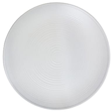 Vertex China E-8-C Elements Chalk 8.9" Coupe Plate