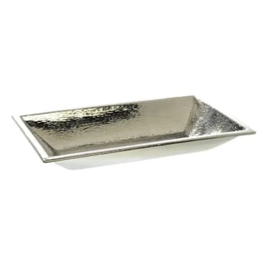 Darling Foodservice Medium Hammered S/S Rectangular Pan