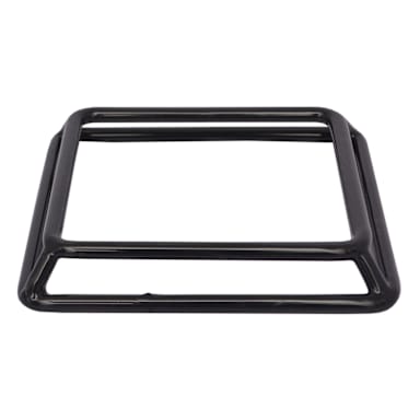 Darling Foodservice Black 7" x 6" x 1" Pedestal