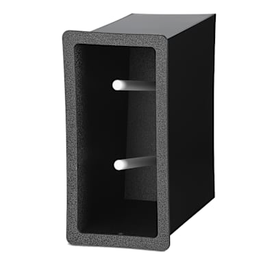 Vollrath FMDL-2V 2-Stack Flush Mount Dome Lid Holder
