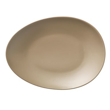 Libbey - Formerly World Tableware DRI-7-S Driftstone Sand Coupe Plate