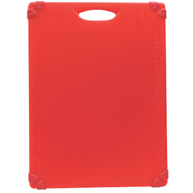 TableCraft CBG1520ARD Red 15 x 20" Grippy Cutting Board