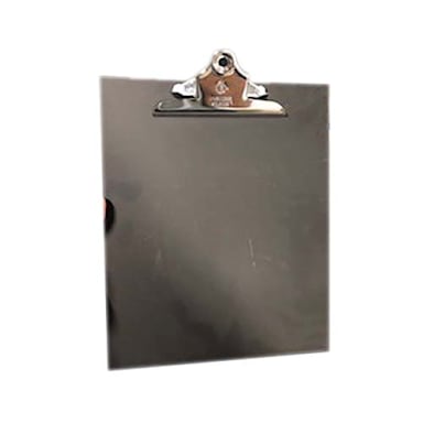 Laird Plastics 002-1 Black 10 x 12.5" Clip Board Easel