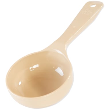 Carlisle 493306 Beige Measure Miser 5 Ounce Portion Control Spoon