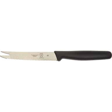 Mercer Culinary M33930B 4.25" 2-Tine Bar Knife with Black Handle