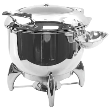 TableCraft CW40178 S/S 11 Quart Quick View Soup Server