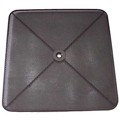 Plantation Prestige 2203636-0150 Charcoal 36" Square Tabletop