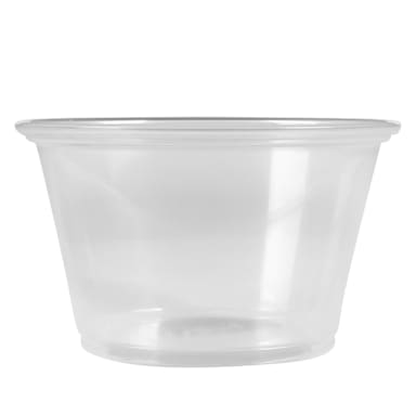 Darling Foodservice Clear 4 Oz. Polypropylene Portion Cup - 2500 / CS