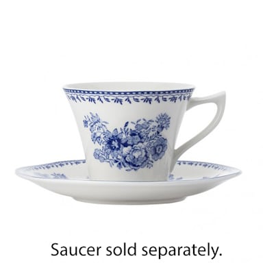1880 Hospitality L6703061520 Lancaster Garden Blue 6 Oz Tea Cup - 48/CS
