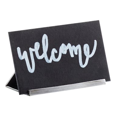 Cal-Mil 3049-32 3 x 2" Write-On Open Frame Chalkboard Sign
