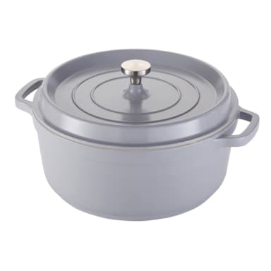 Spring U.S.A. 8658-9/28 Ironlite 7.2 Quart Gray Casserole Dish