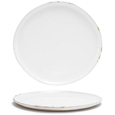 FOH DDP068WHP21 Artefact White 11" Round Plate - 4 / CS