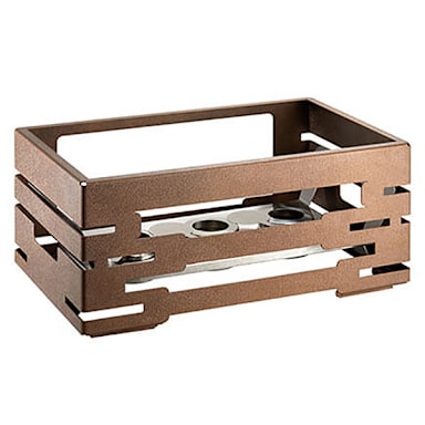 Rosseto SM307 Multi-Chef Bronze Warmer w/ 3 Fuel Holders