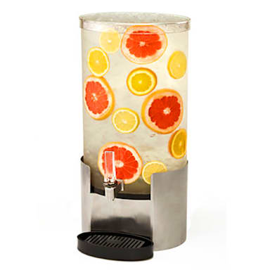 Rosseto LD175 4 Gallon Elliptic Dispenser with S/S Base