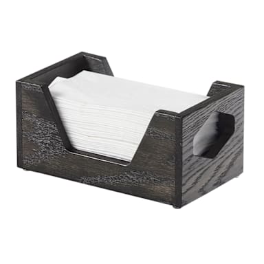 Cal-Mil 3810-87 Cinderwood 5.5 x 9.5 x 4.5" Napkin Holder