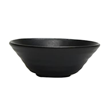 Vertex China E-OSB-O Elements Onyx 4 Ounce Sauce Bowl