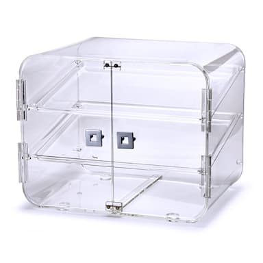 Rosseto BD145 Lucid Clear Acrylic 2-Tray Bakery Case
