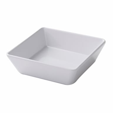 American Metalcraft MELSQ6 White 16 Ounce Melamine Bowl