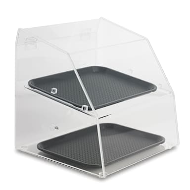 Vollrath SBC1014-2R-06 Acrylic Display Case with Curved Front