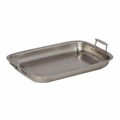 American Metalcraft THRC21 Hammered 18.25 x 14" Serving Pan