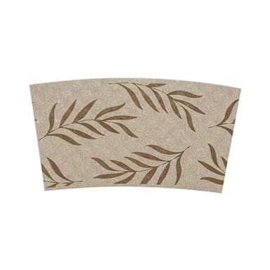 World Centric SL-PA-LG Coffee Sleeve for 10 - 20 Oz. Cups - 1000 / CS