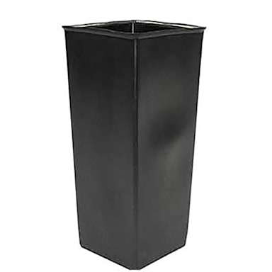 Witt 21R Waste Watchers 21 Gallon Black Rigid Plastic Liner
