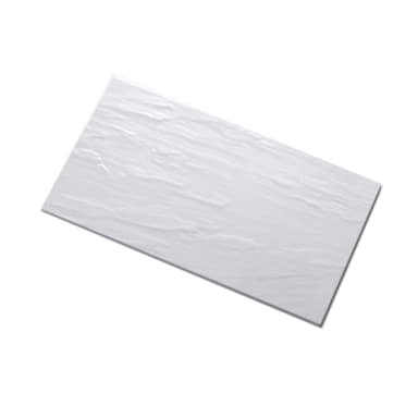 American Metalcraft FSLW08 White 14.75 x 8.25 Melamine Serving Platter