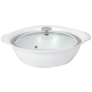 Spring U.S.A. 8258-2/27 White 3 Quart Induction Casserole with Lid