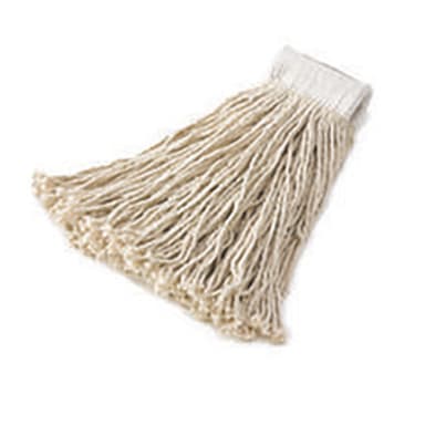 Rubbermaid FGV41800WH00 White Value Pro Rayon #24 Cut-End Mop