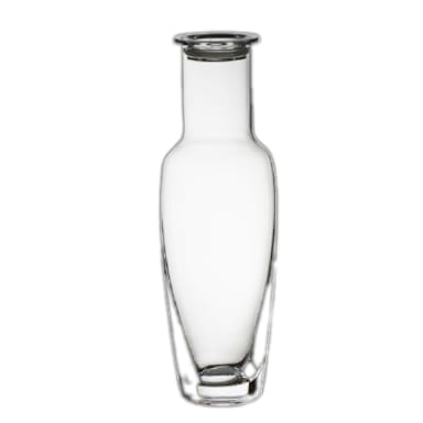 Rona 4810R382 29.5 Ounce Glass Carafe with 2 Lids - 8 /CS