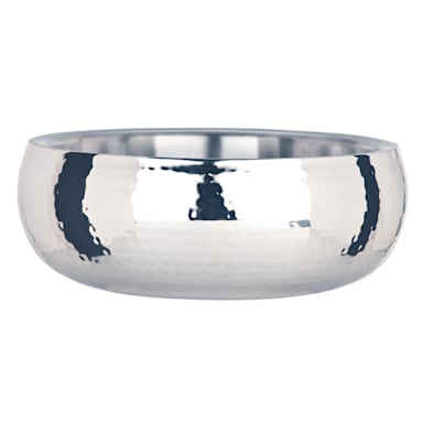 Libbey - Formerly World Tableware 6709 Sonoran Hammered S/S Double Wall 150 Oz. Bowl