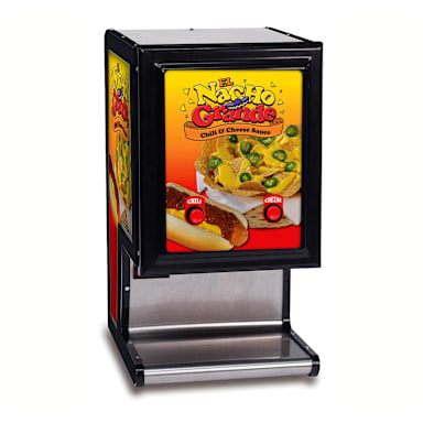 Gold Medal® 5301 120V Cheese / Chili Dual Dispenser
