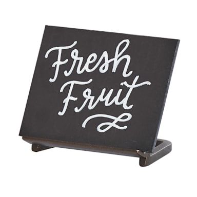 Cal-Mil 3919-43-84 Sierra 4 x 3" Bronze Chalkboard Sign
