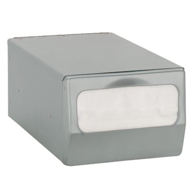 Diversified Metal CT-FULL-BS Countertop Full Fold Napkin Dispenser