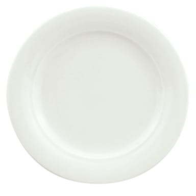 Schonwald 9190023 Avanti Gusto 9" Continental White Plate - 6 / CS