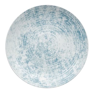Schonwald 9021328-63072 Shabby Chic Blue 11" Coupe Plate - 6 / CS