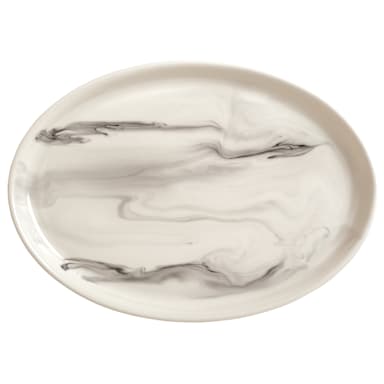 Libbey - Formerly Syracuse China 999533008 Smoke 13" Oval Platter