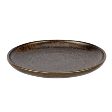 Bon Chef 2200021P Tavola Eros Reactive Black 8 In Side Plate