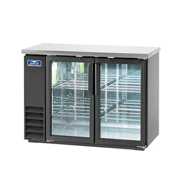 Arctic Air ABB48G Two-Section 115V Back Bar Refrigerator