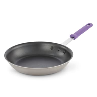Vollrath 693210 Tribute 3-Ply Non-Stick 10" Fry Pan with Purple Handle