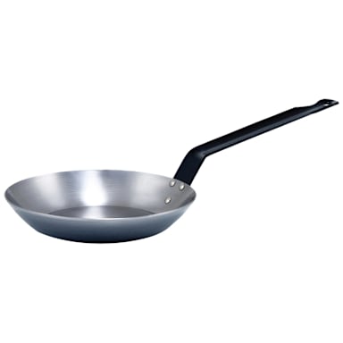 Winco CSFP-12 Polished Steel French 11-1/8" Fry Pan
