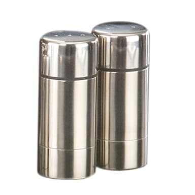 American Metalcraft SP29 S/S 3" Salt And Pepper Shaker Set