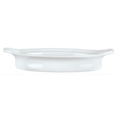 Libbey - Formerly Syracuse China 911194804 Reflections White 8 Oz Oval Rarebit