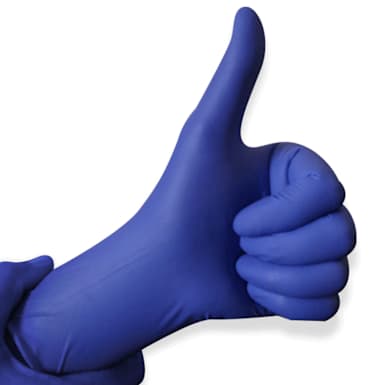 Darling Foodservice 4 mil Small Powder-Free Nitrile Gloves