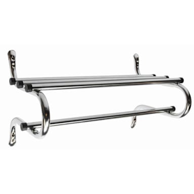 Central Specialties TMK-48 48" Coat Rack with Hanging Bar