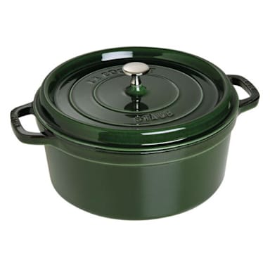 Staub 1102885 Basil Round 7 Quart Cocotte