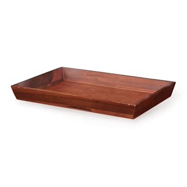 G.E.T. WB-1812WD-WUrban Renewal 18.25 x 12 x 2" Wood Display Tray
