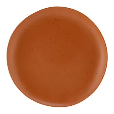 EGS B182080-STCS Morocco Terracotta Speckle Round 8" Plate - 6 / CS